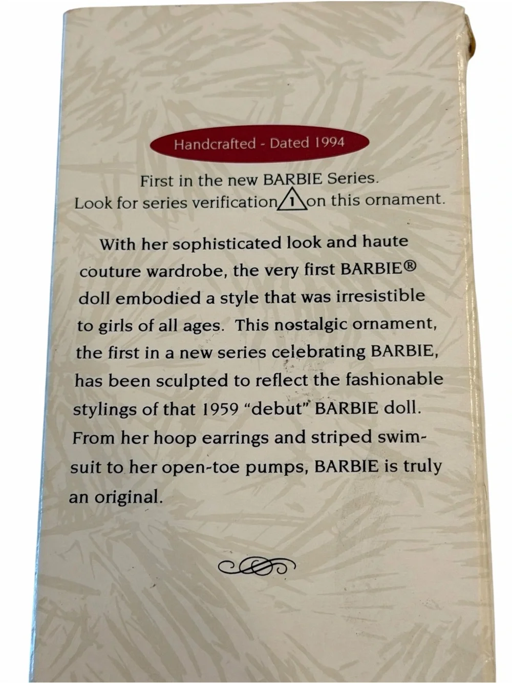 Barbie hallmark keepsake